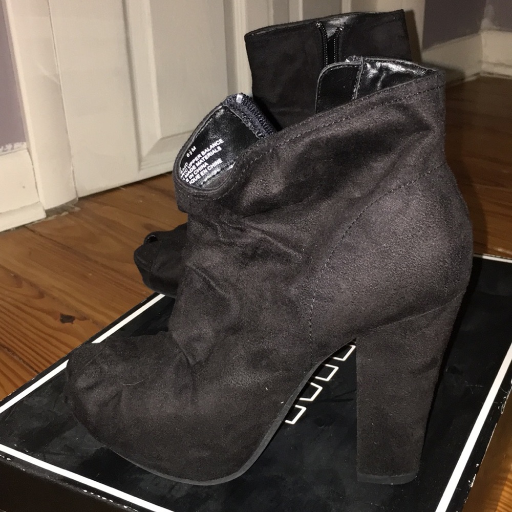MIA open toe bootie
